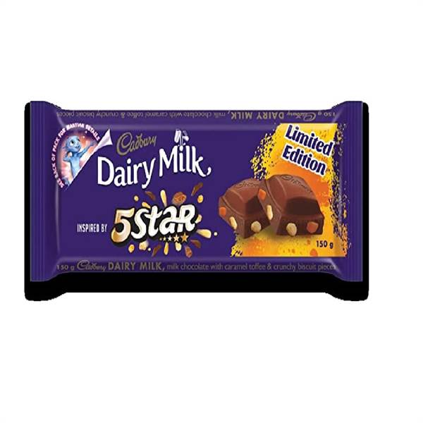 Cadbury Dairy Milk 5 Stars Chocolate Imported